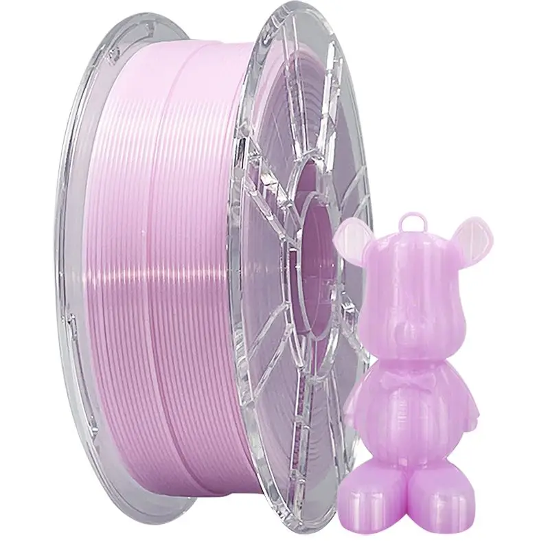 

iBOSS PLA + 1KG 1.75mm +/- 0.02mm Transparent Violet Strong Toughness Biodegradable Eco-friendly Material 3D Printer Filament