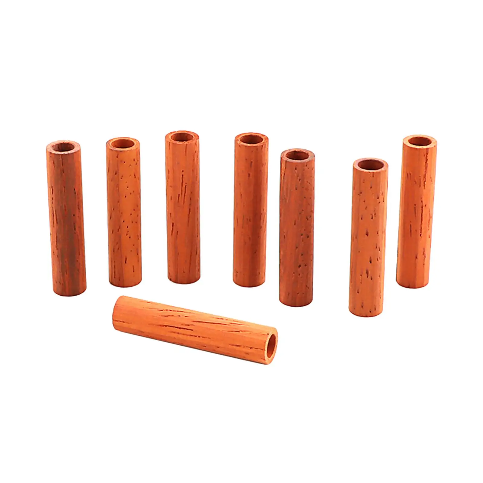 

8Pcs Wooden Durable Repair Fingerboard Portable Guitar Parts Fretboard Truss Rod Cavity Plug Truss Rod Cover Truss Rod Tube
