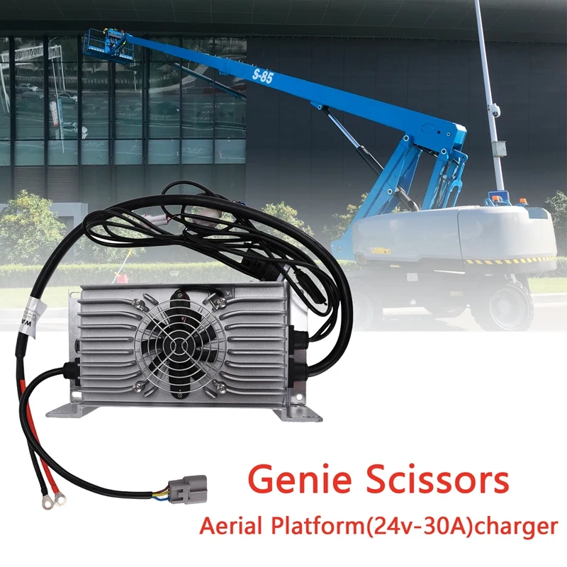 

Scissors Aerial Platform 24V-30A Charger For Genie 105739