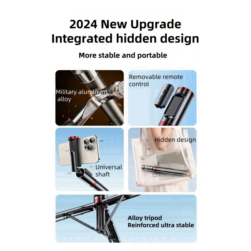 Палка для селфи три в одном с дорожным устройством Bluetooth напольный штатив