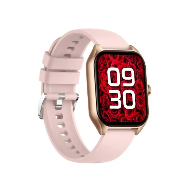 

H40 Smartwatch Full-screen Steel Band Sports Information Alert Smartwatch Blood Pressure Blood Oxygen Health Smartwatch Black