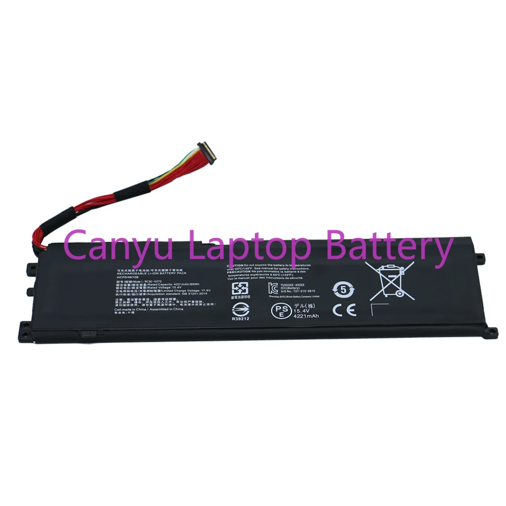 RZ09-0270 Аккумулятор для ноутбука Razer Blade 15 Base Stealth 2018 RC30-0270 RZ09-03006 4 в 65 Втч |