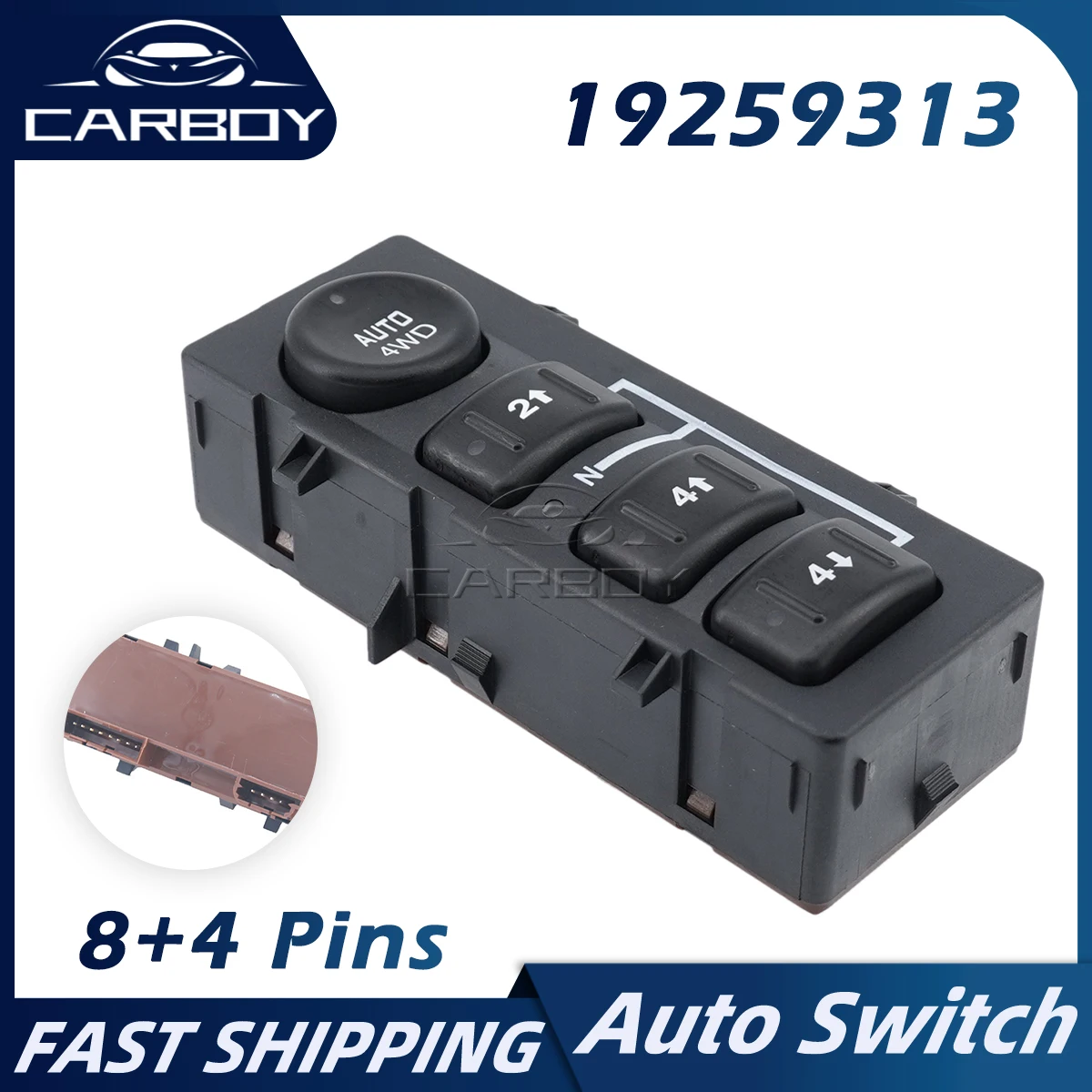 

19259313 15136039 15164520 4WD Wheel Drive Control Switch Transfer Case Button For Chevrolet Silverado Suburban GMC GM Truck