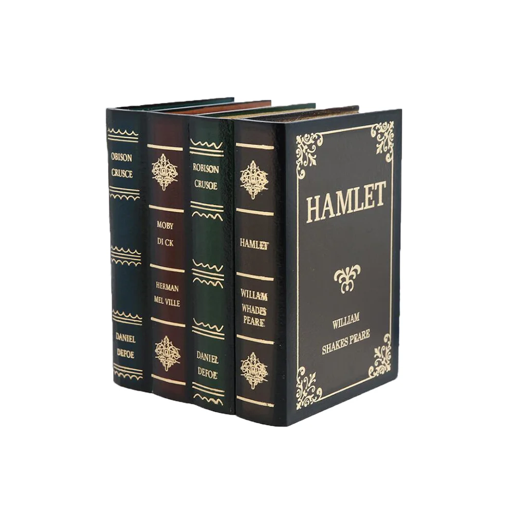 

Book Desktop Decorative Fake Simulated Housewarming Vintage Model Coffee Books Home Storage Country Retro Prop Photo Office