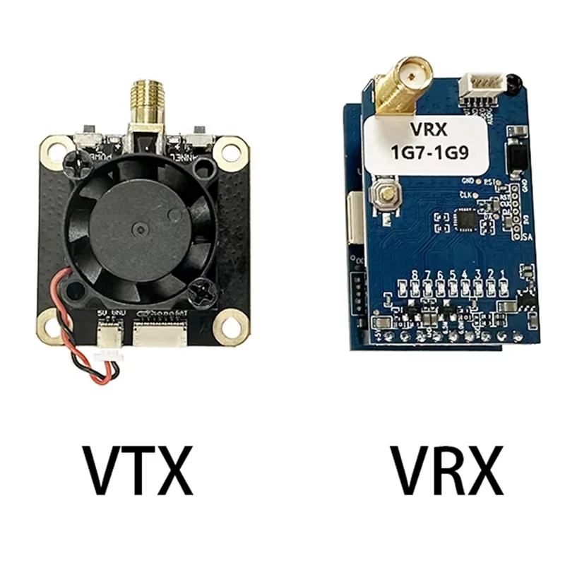 1 7G VRX 9G 6 Вт FPV VTX 8-канальный аналоговый беспроводной видеопередатчик модуль