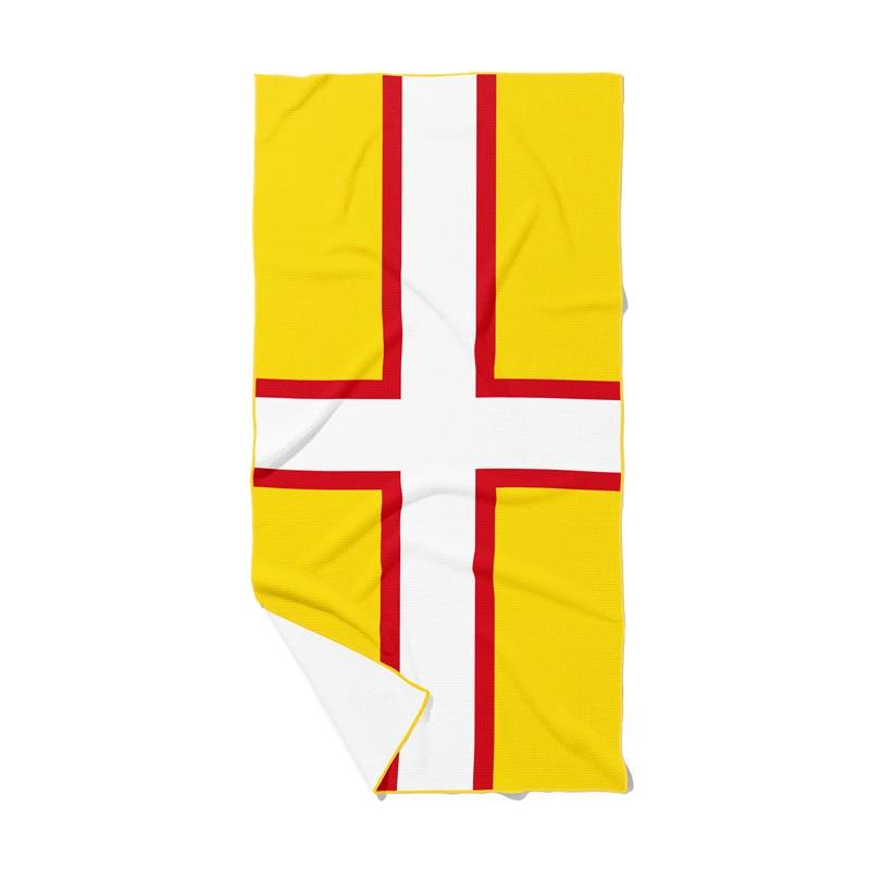 Вафельное пляжное полотенце Aertemisi Dorset England Extra Large Oversize 180 см x 90