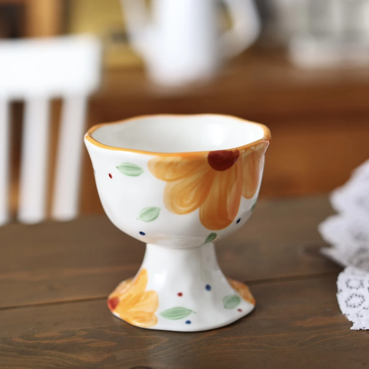 

Керамическая Тигровая десертная чаша, бокал, чашка для мороженого, чашка под глазурь, посуда для напитков