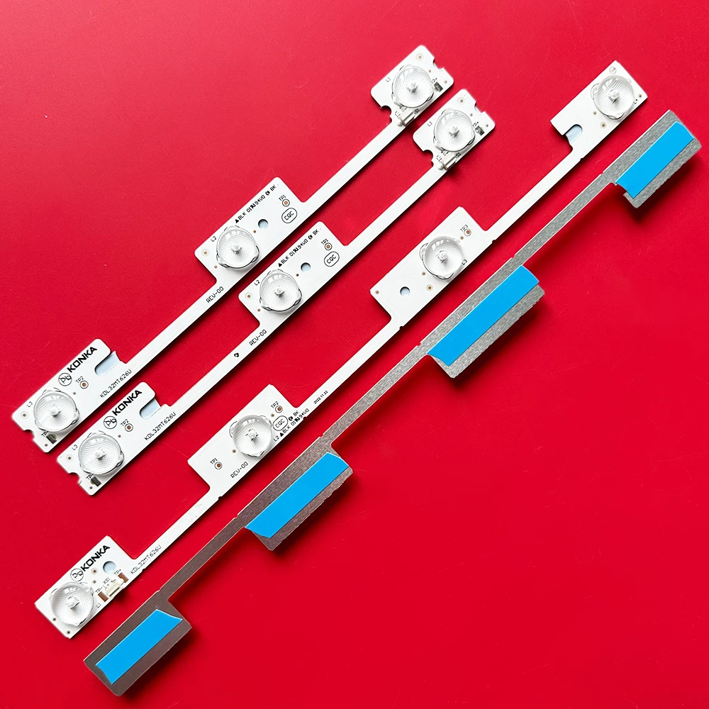 Светодиодная лента подсветки 2/6TV для ленты Konka KDL32MT626U 35019055 35019056 Алюминиевая