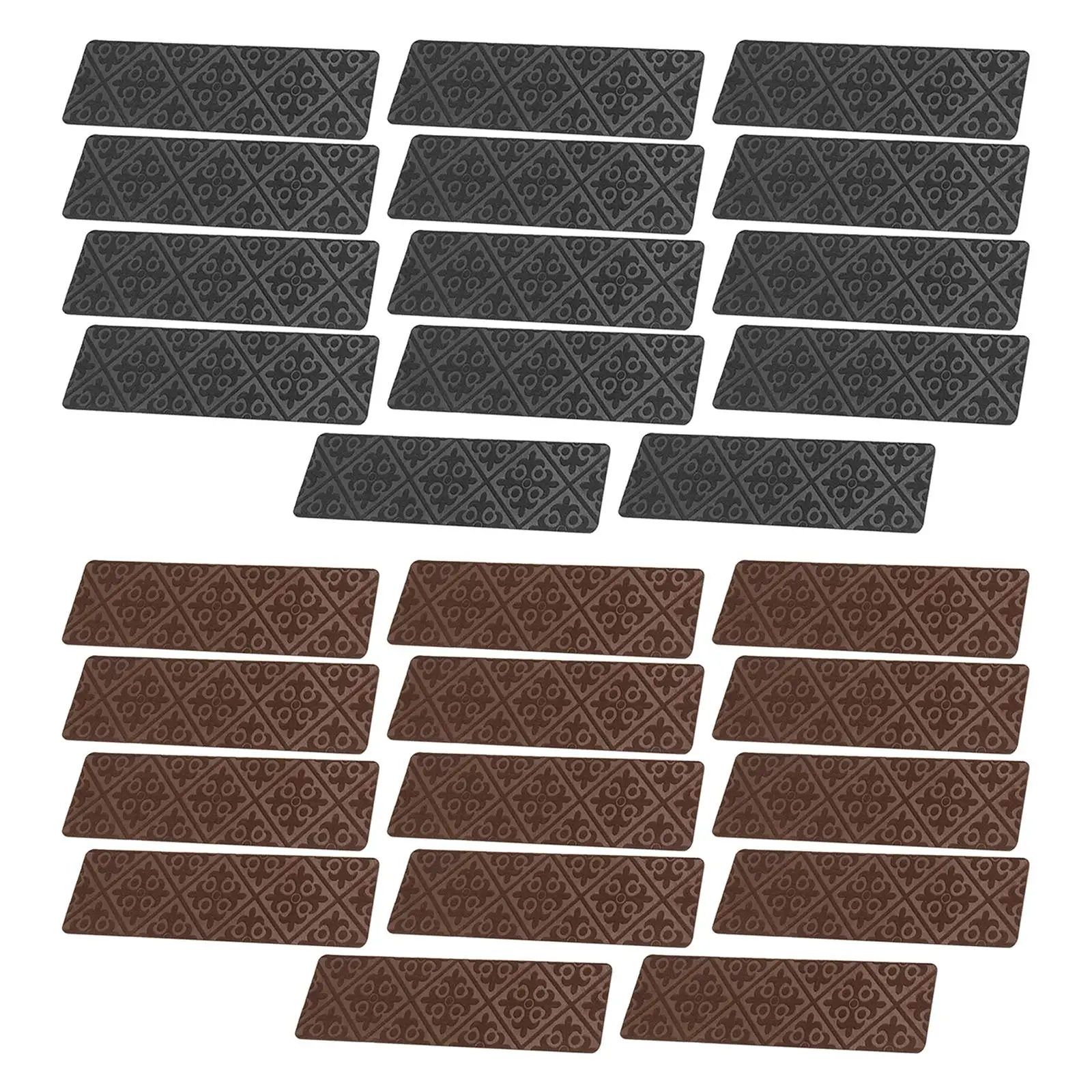 

14-Pack 8" X 30" Carpet Stair Treads Without Non- Tape for Elderly, Pets, Kids