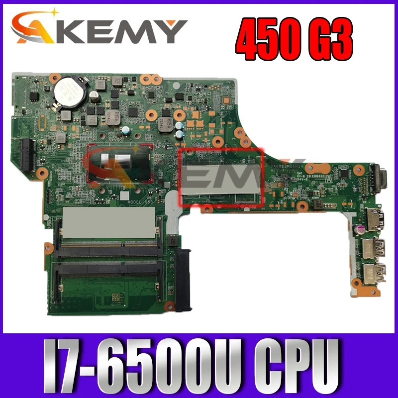 Для HP PROBOOK 450 470 G3 DA0X63MB6H1 X63 830932-001 830932-501 830956-001 830956-501 837802-001 837802-501 |