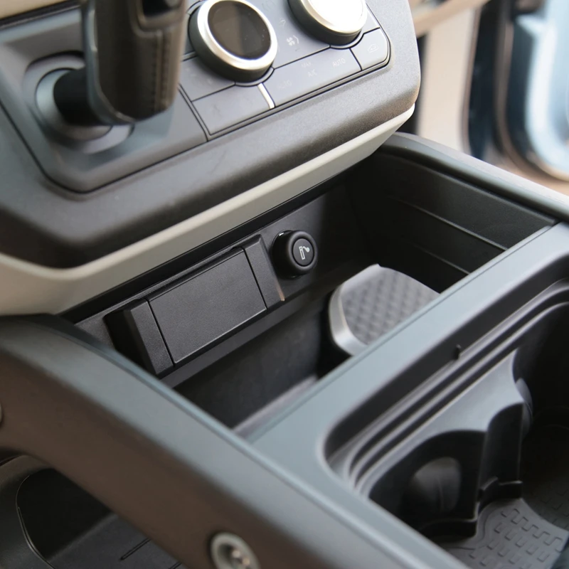 Для Land Rover Defender 90 110 2020 2021 центральная консоль USB-порт для зарядки защитная крышка