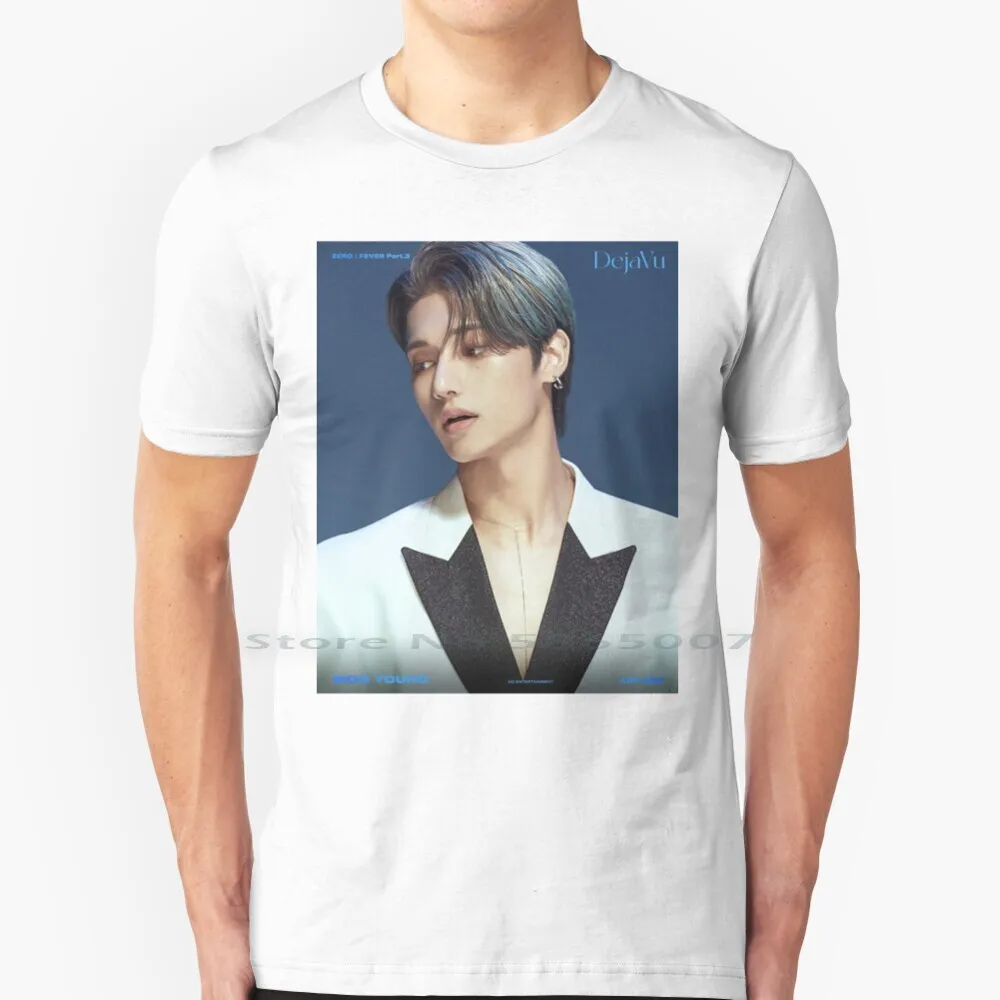 

Ateez Wooyoung Футболка 100% хлопок Ateez Wooyoung Kpop большой размер 6xl футболка подарок Мода
