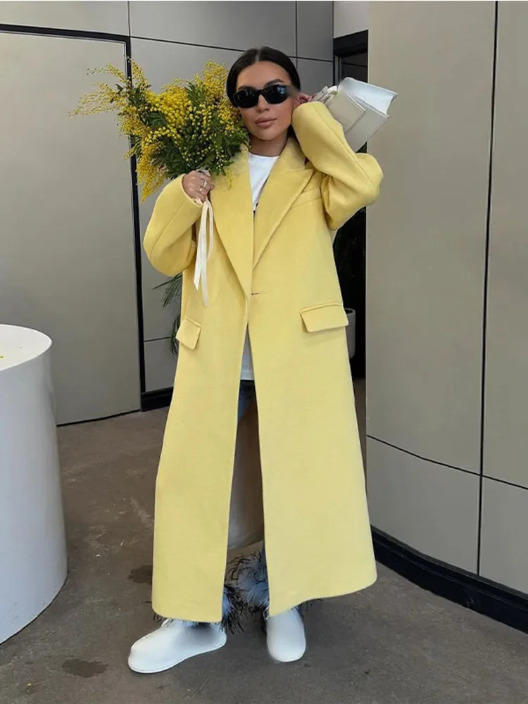 Женское шерстяное пальто