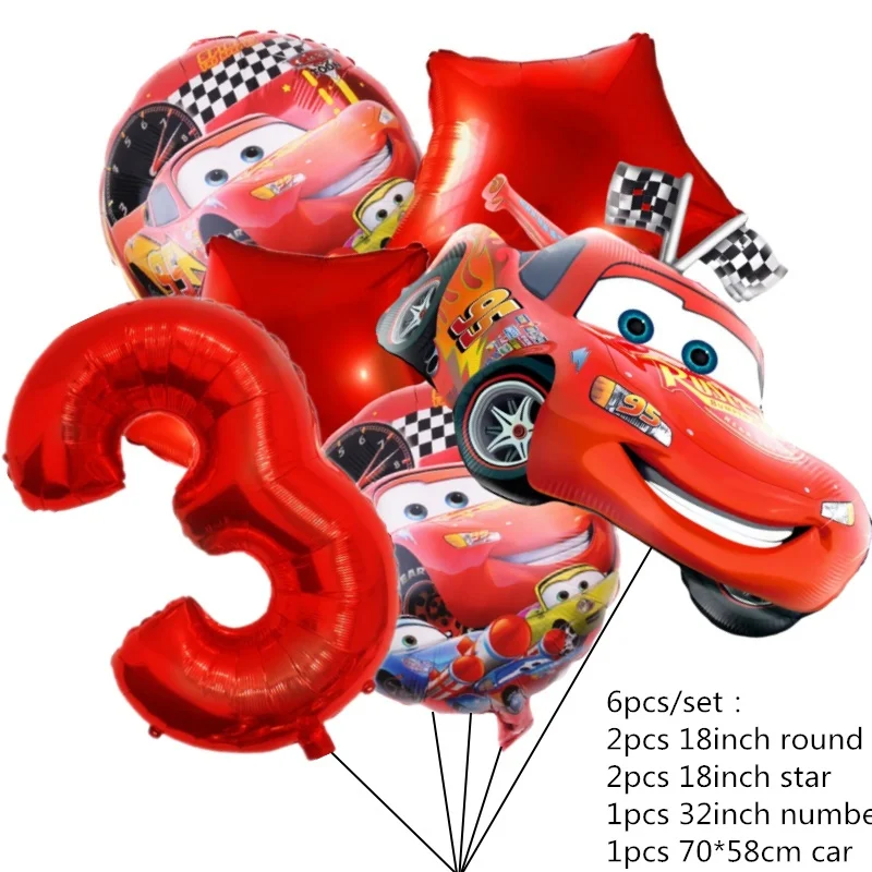 

Воздушные шары Disney Молния Маккуин для дня рождения