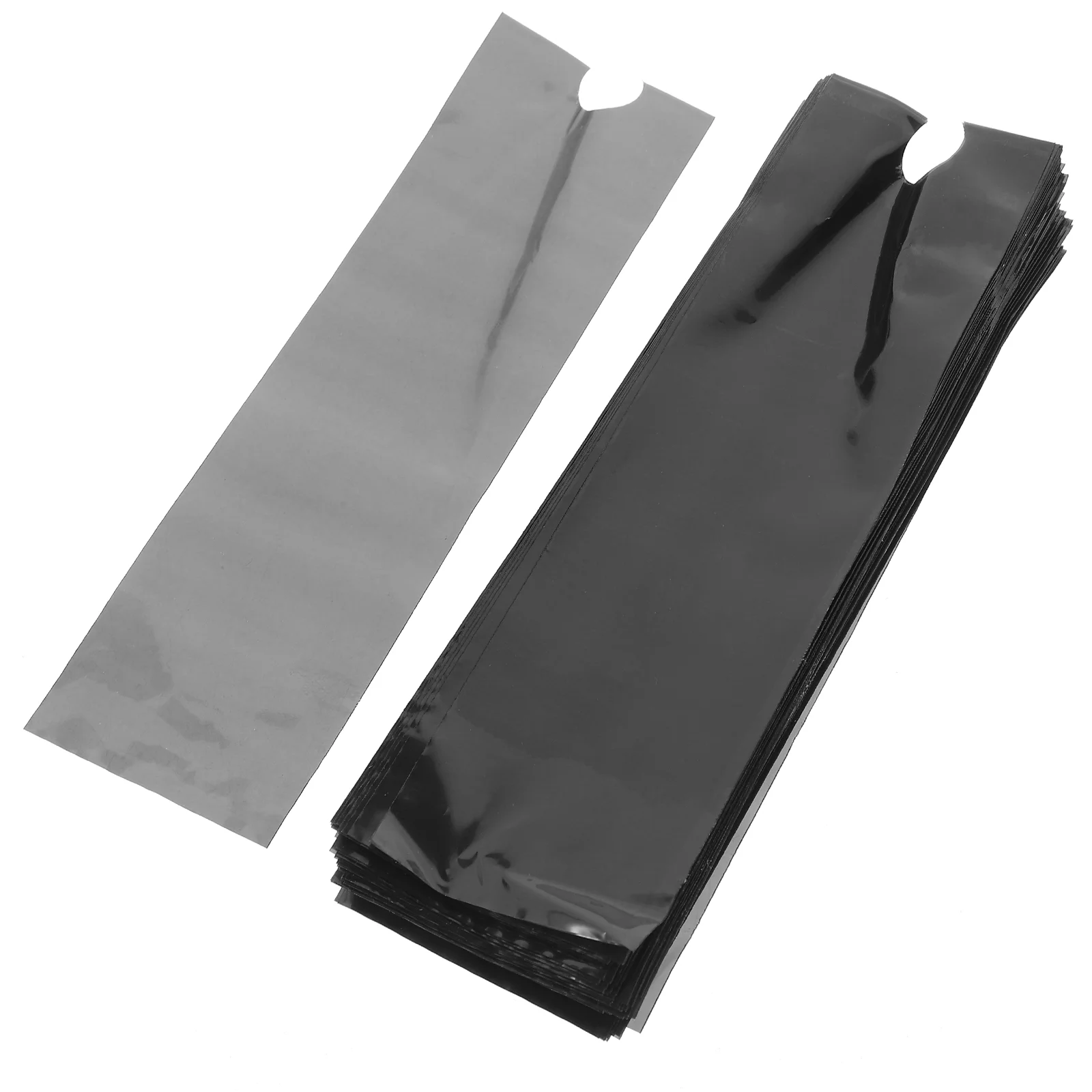 

1000 Pcs Tattoo Hook Line Bag Plastic Tattoo Pen Sleeve Pen Bagging 16x4.8cm Sleeve Machine Bags Black Plastic