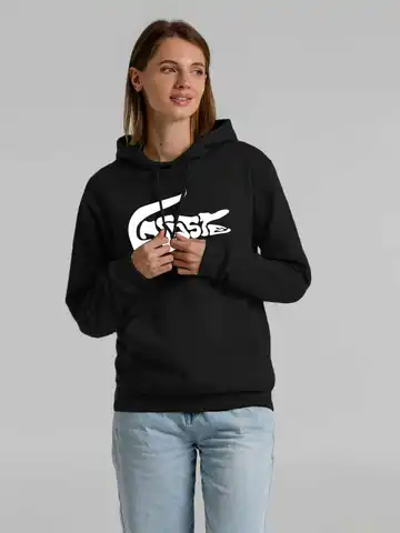 Women Hoodie Letter Printing Sweatshirt Brand Long Sleeves Crocodiles Hoodies Casual Elegent Cute Fleece Warm Ladies