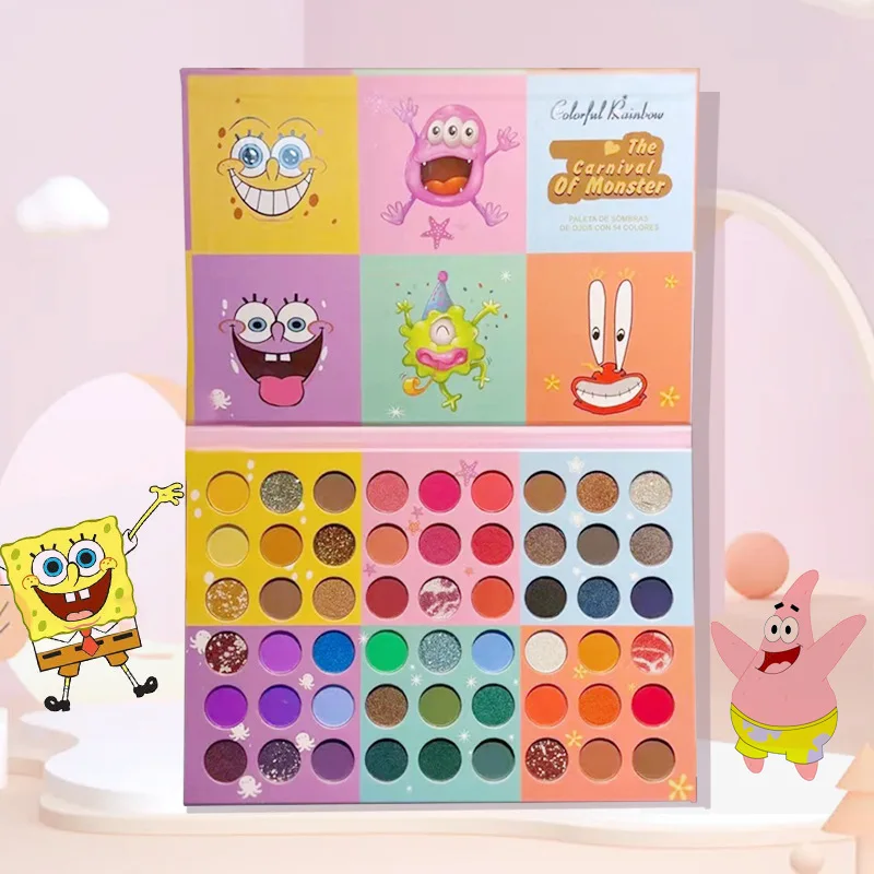 

54 Color Colorful Eyeshadow Palette Professional Eye Shadow Glitter Matte Shimmer Makeup Pallet Highly Pigmented Eye Shadow