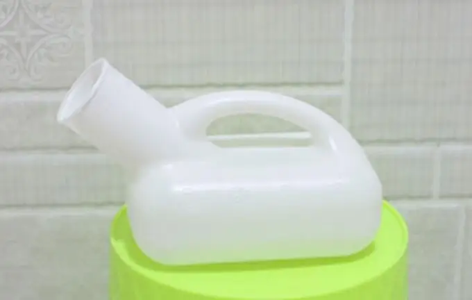 800ml Men 's plastic urinal pot elderly pot Night pot  bed urinal use