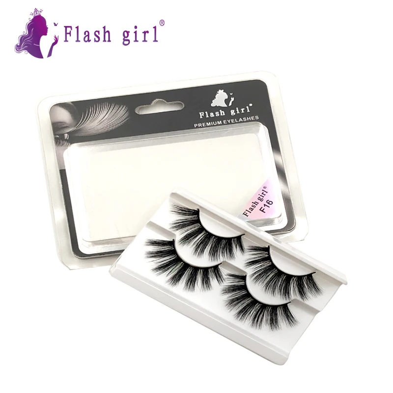 Ресницы Накладные из искусственной норки 2 пары 20 моделей |