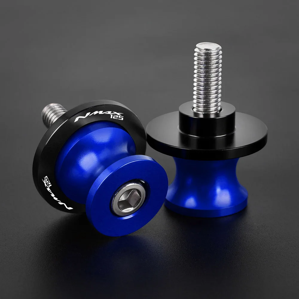 

For YAMAHA NMAX125 NMAX-125 NMAX 125 2015 2016 2017 2018 2019 2020 2021 2022 Accessories M6 Swingarm Spools Slider Stand Screw