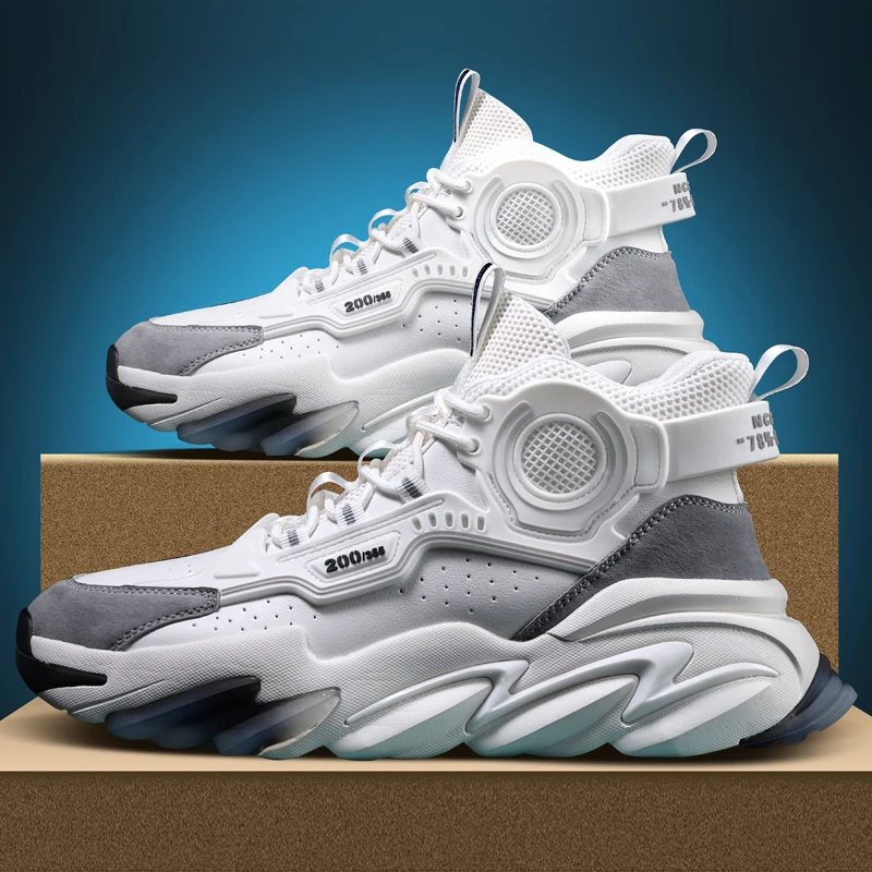 

2023 Four Seasons Mens Shoes Fashion Shoes Youth Fashion Sports Basketball Shoes Outdoor Anti Slip Durable Sports Running Shoes