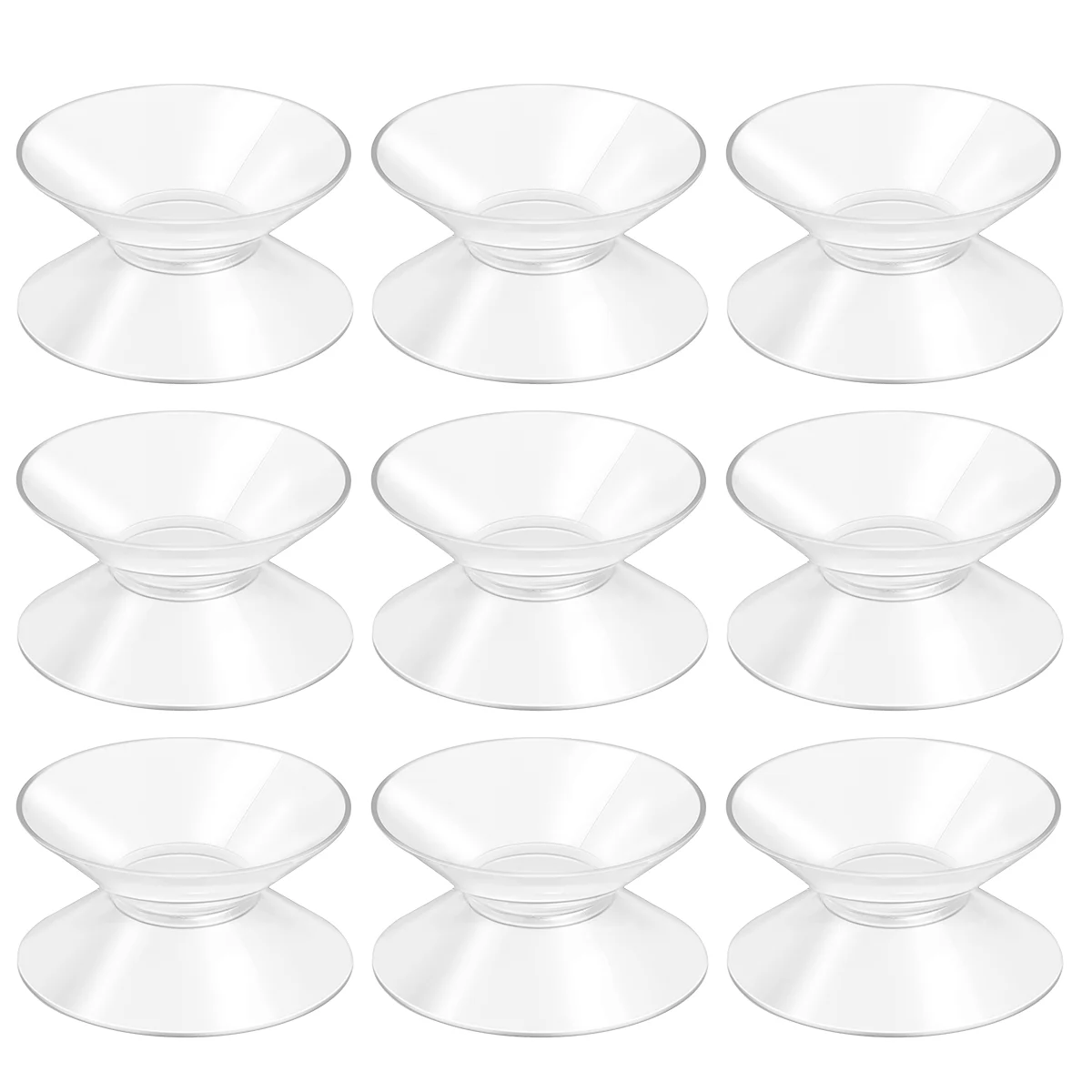 

Suction Cups Sucker Pads Hook Suckers Double Silicone Wall Transparent Rubber Hooks Without Powerful Cup Vacuum Sided Shower