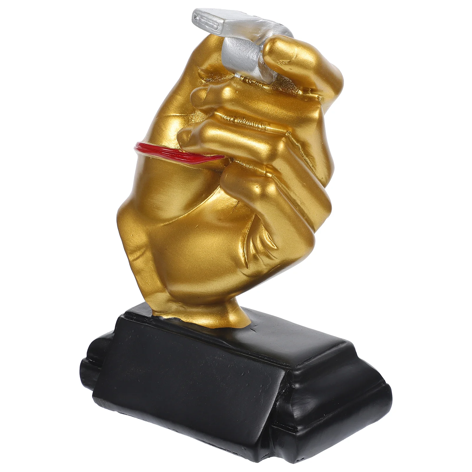 

Delicate Soccer Trophy Decorative Sports Competition Trophy Decor Tabletop Trophy Modeling Decor