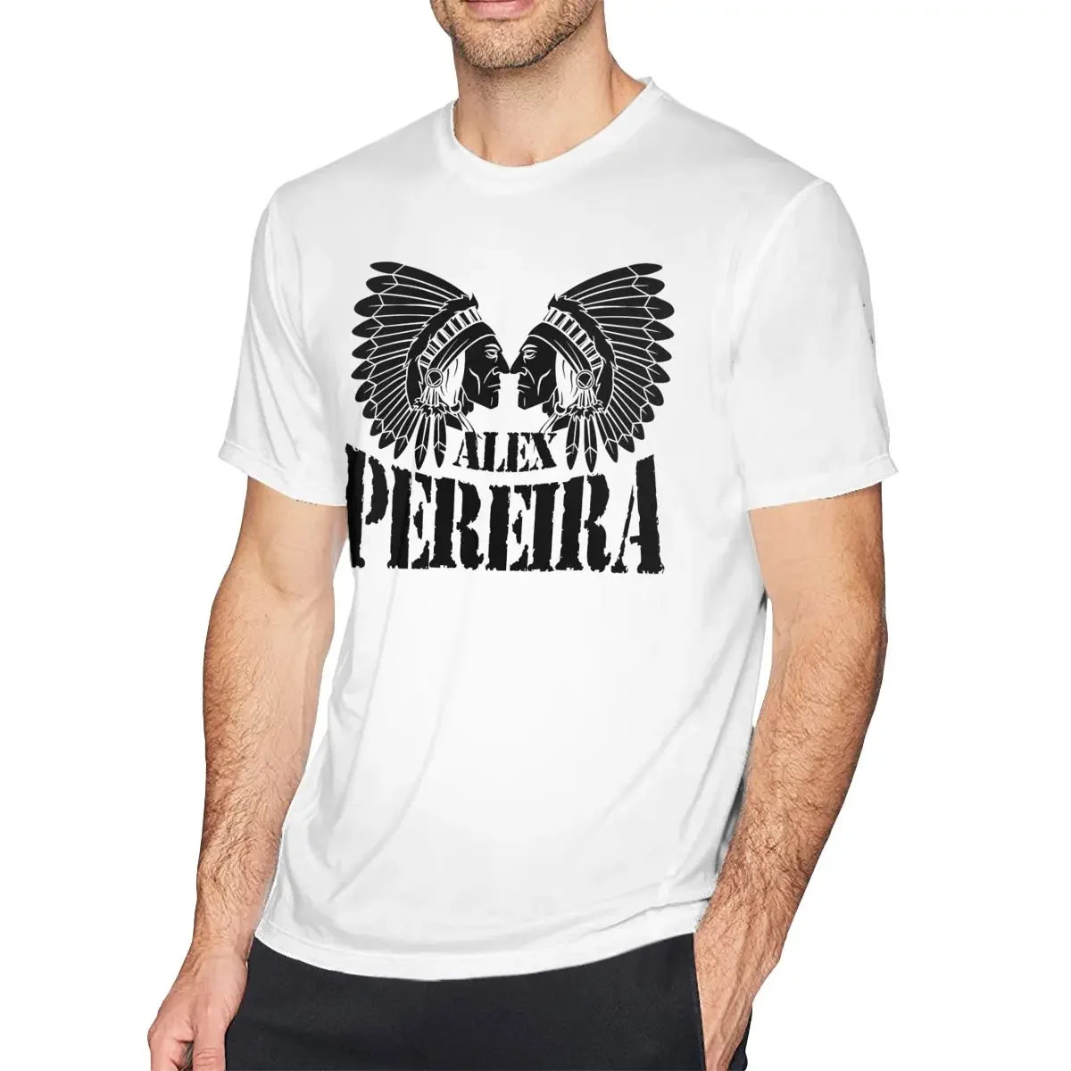 Мужская футболка с Алексом коротким рукавом принтом