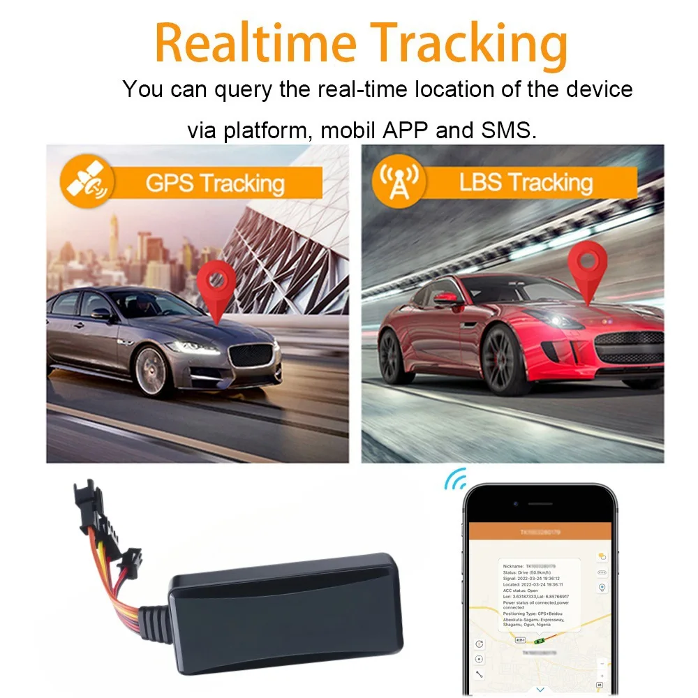 Фото GT06 GPS трекер автомобиля автомобильный мотоцикл GPS отслеживание в реальном времени 4G GPS трекер для мотоцикла с системой слежения SOS приложение №4