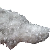 natural white quartz flowers crystal clusters decoration resistant 1098g