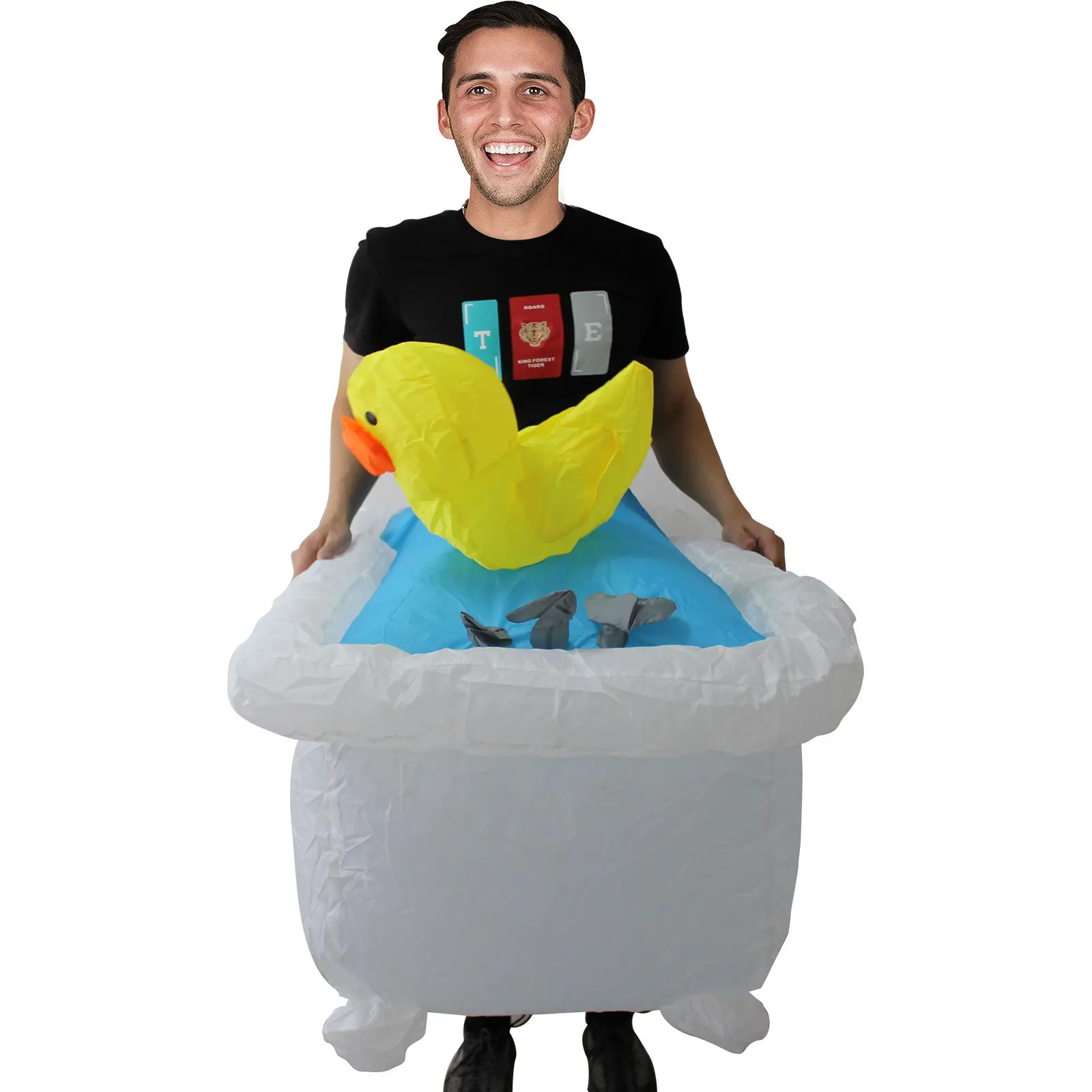 Костюм для ванны с персонажами мультфильмов комбинезон надувкой костюм косплея