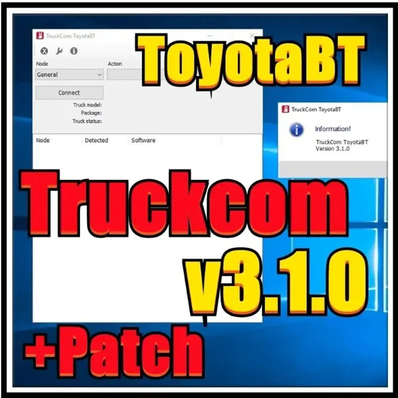 Грузовик с BT 3.1.0 + сервисные базы [08/2021]+ патч для Toyota