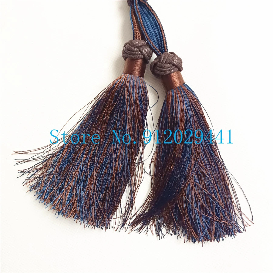 Очень красивая плетеная вручную ледяная шелковая Высококачественная кисточка