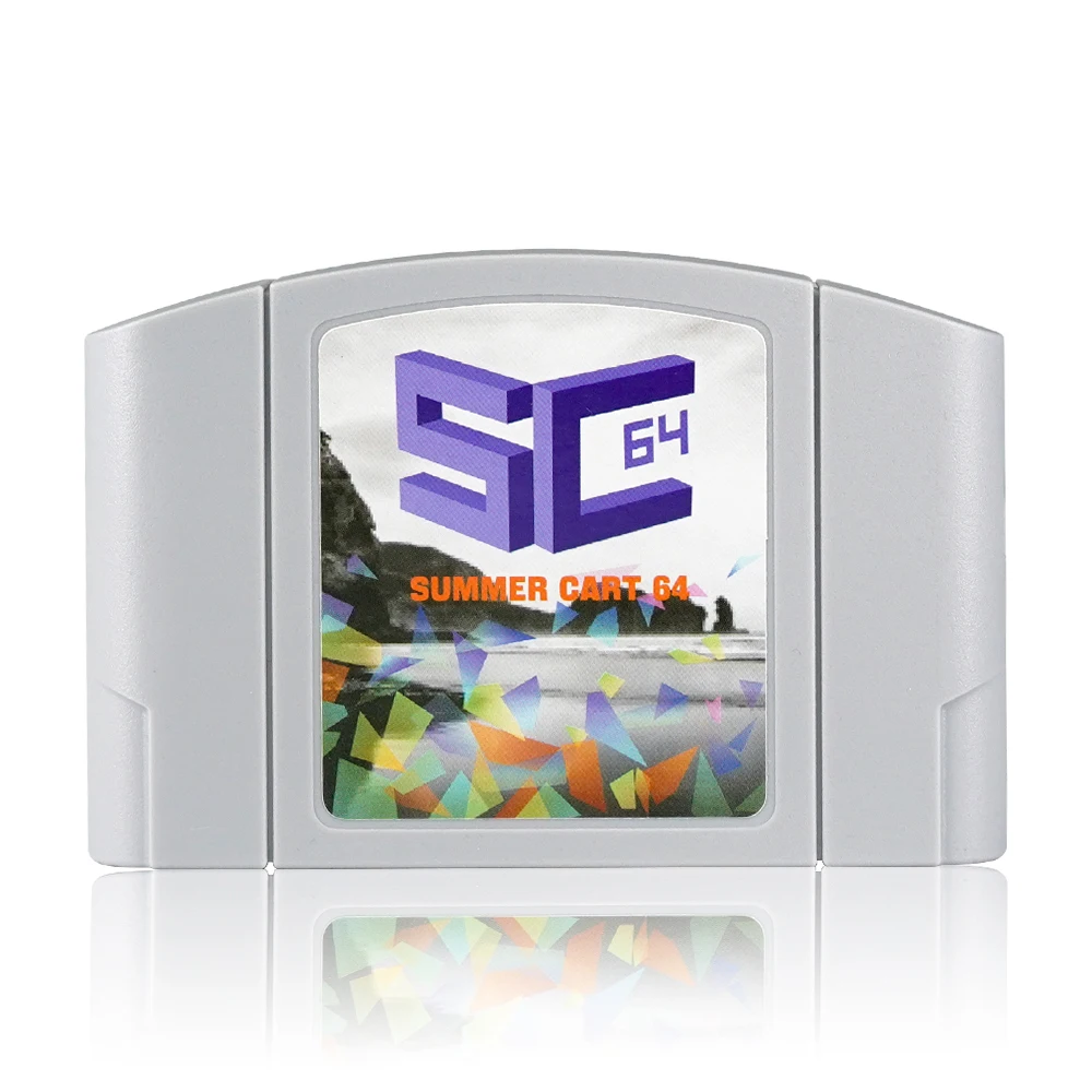 Фото 2025 Ретро игровые аксессуары SummerCart64 для игр N64 Игровой картридж из АБС-пластика EverDrive 64Drive для игровых консолей Nintendo 64 №1