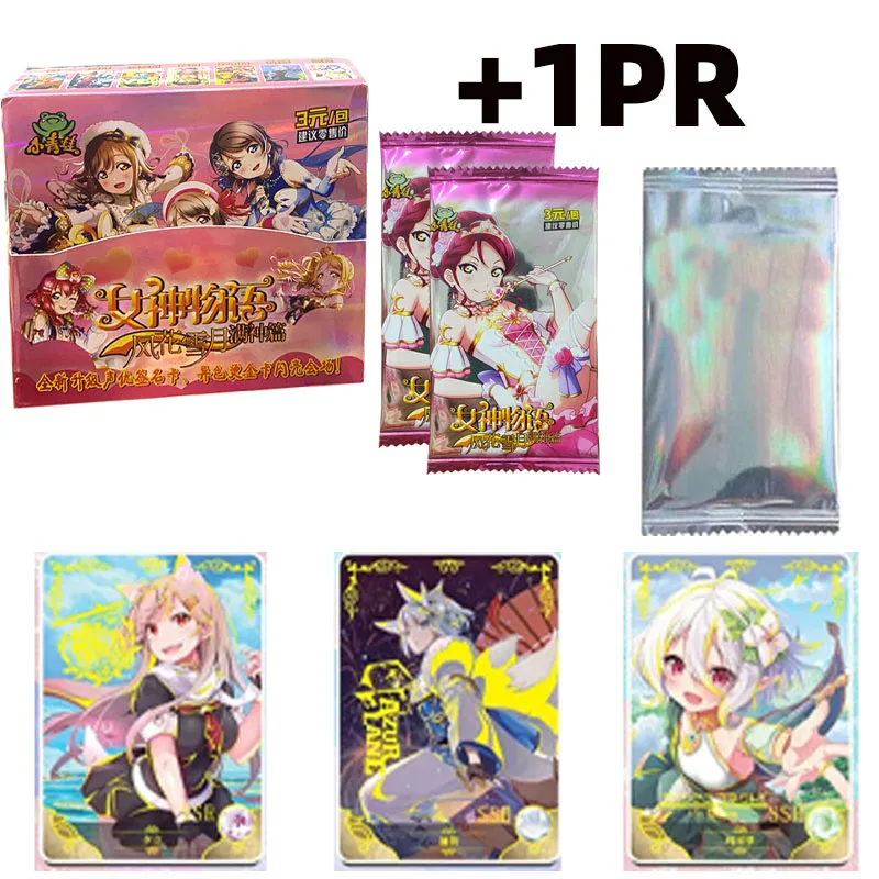 

История богини 90 шт. + 1 шт. PR Редкие карточки коллекционные карточки день рождения детей подарок игра карточный стол игрушки для семьи Рожде...