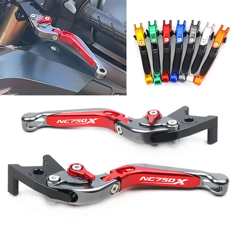 

For HONDA NC750 NC750S NC750X NC 750S NC750X 2016-2019 Motorcycle CNC Adjustable Folding Brake Clutch Levers Extendable