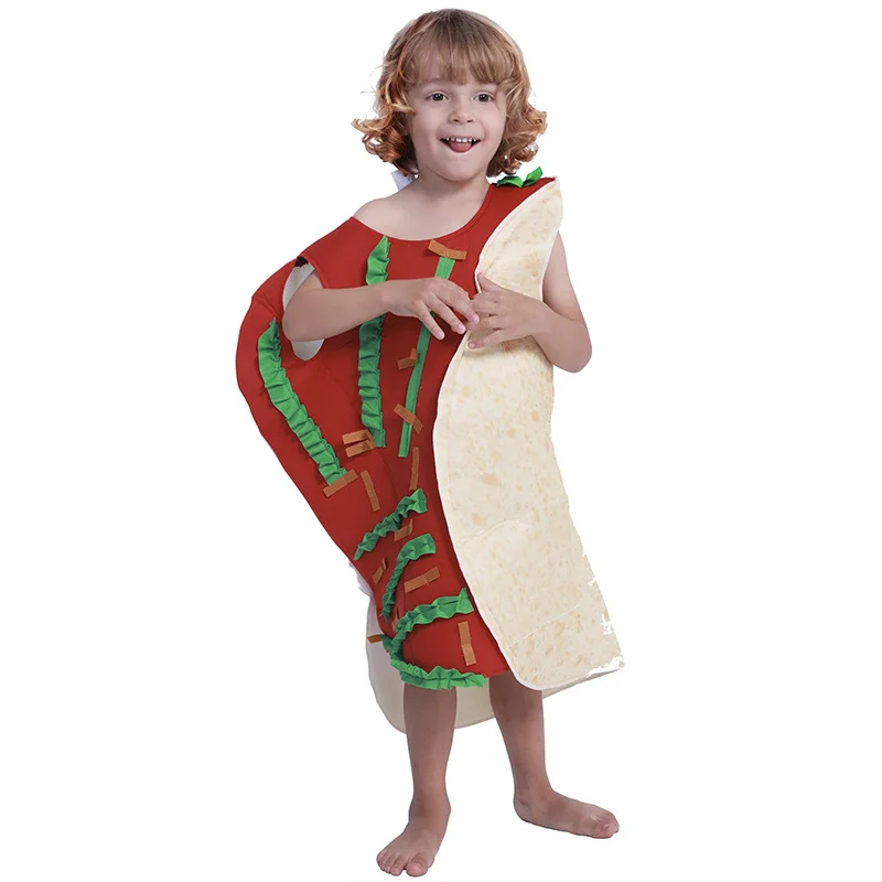 Disfraz de Tacos de pollo mejicano para hombre, traje de hamburguesa para adulto, perritos calientes, Purim, langosta, Cosplay, Bacon, coste de Carnaval