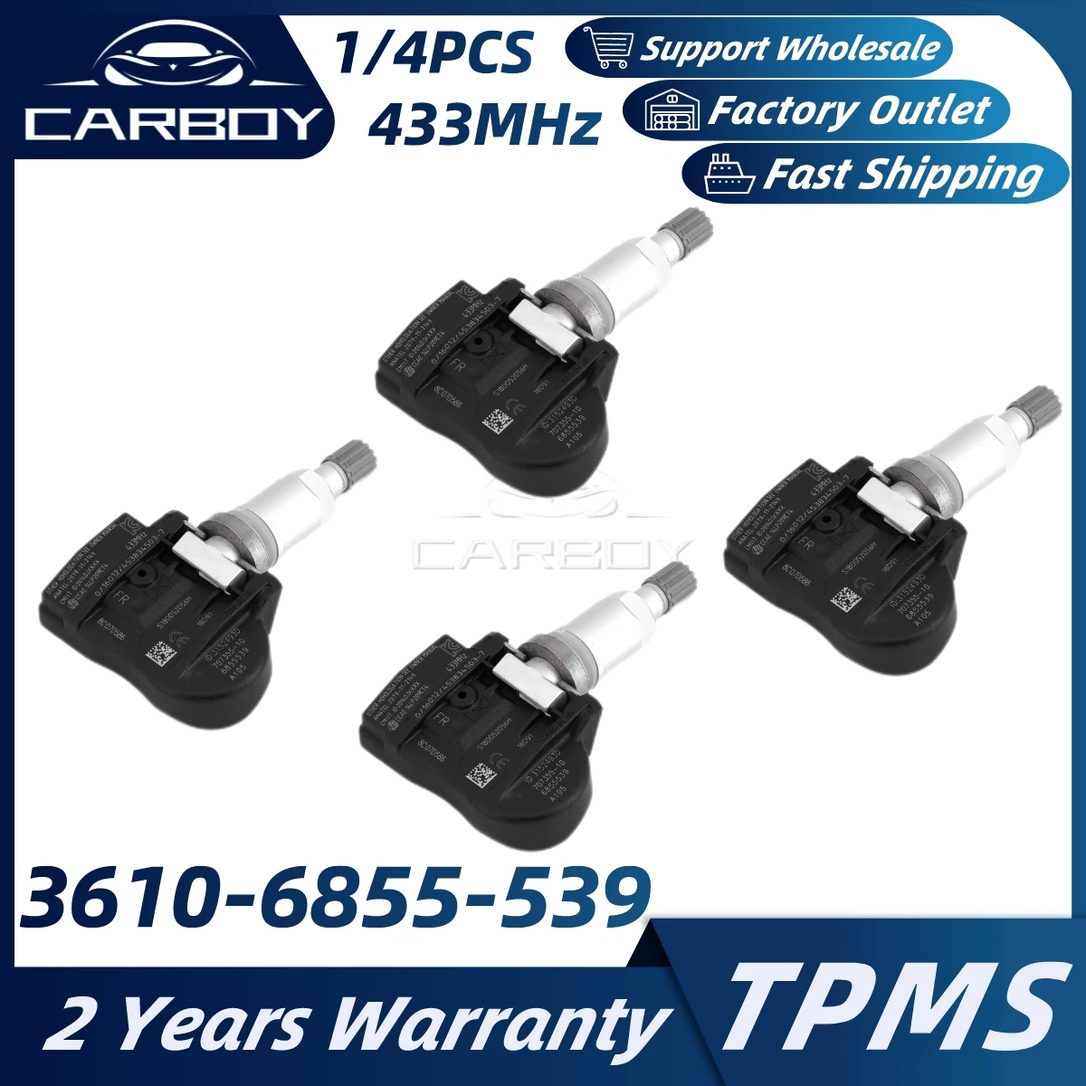 

3610-6855-539 TPMS Sensor Tire Pressure Control For BMW 1 2 3 4 Series M2 M3 M4 Mini Paceman Cooper Convertible Hatchback Cabrio