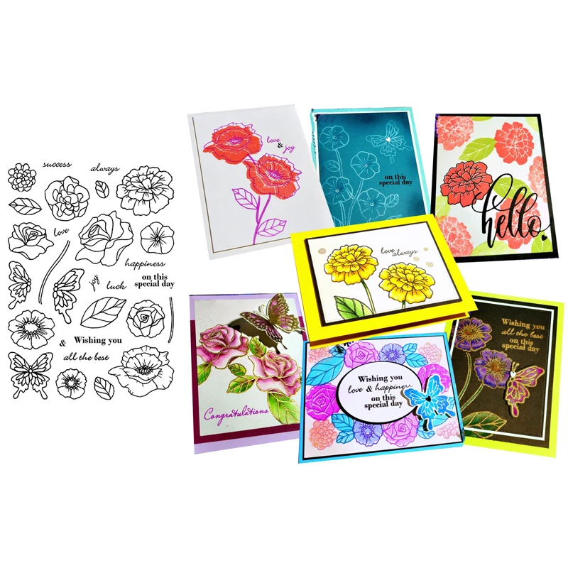 

Новинка 2023, специальные штампы для самостоятельного изготовления цветов, растений, роз, цветов, бумажные поздравительные открытки, скрапбукинг