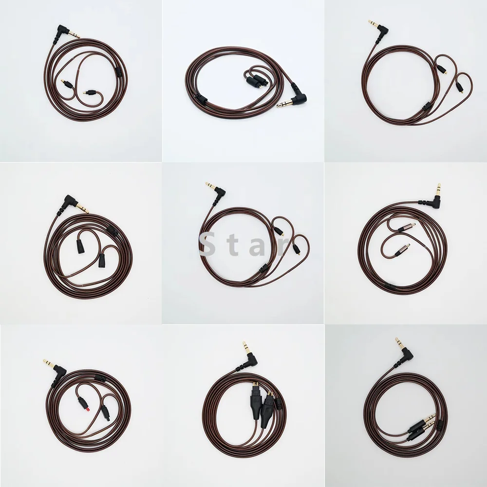 

High Quality 3.5mm Headphones Upgrade Replacement Cable Detachable MMCX IE40PRO IM 2Pin0.78 HD650 QDC IE80 Used for Shure SE215