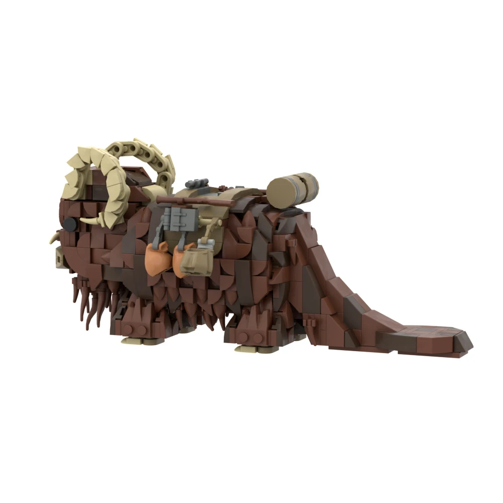 

MOC Transport Animal Desert Beast Cow-Banthass Building Blocks For Naboos-Raider Mount Bricks Toys For Children Birthday Gifts