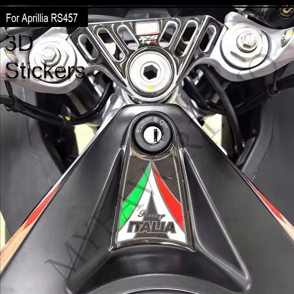 Для Aprilia RS 457 rs457 2024 2025 мотоциклетная накладка на бак боковая наклейка аксессуары