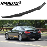 rmauto real carbon fiber m style rear trunk spoiler wing for bmw f01 f02 7 series 2009 2015 rear wing spoiler lip car styling