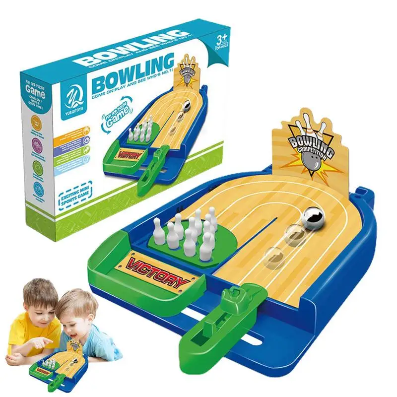 

Mini Desktop Bowling Game Fun Bowling Games Tabletop Bowling Game Desktop Bowling Toys Home Bowling Gifts For Men Adults Kids