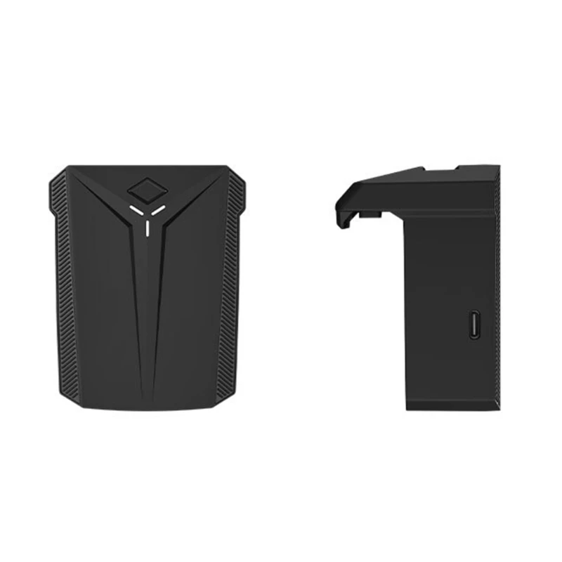 

Y5GE Cooling Fan System Heatsink Fit for Steam Deck Gamepad Gaming Accessories Black