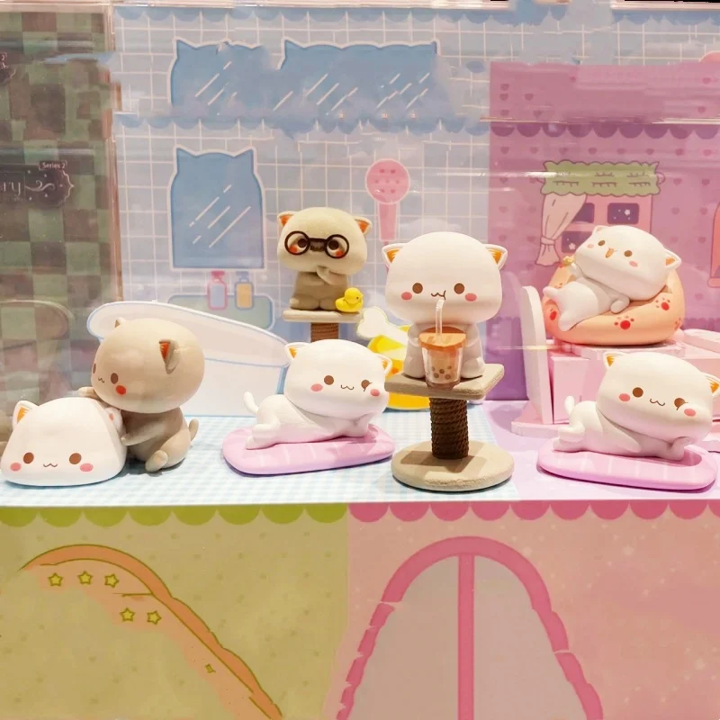 Kawaii Mitao Cat 2 сезон счастливая кошка дешевая Милая искусственные игрушки