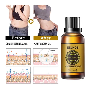 Slimming Weight Loss Oil Excess Fat Burning Product Lose Weight Anti Cellulite Body Massage Oil Thinning Beauty Health Skin Care 5