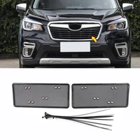 king kong net garnish trim car front grille anti insect net and dust proof net decor cover for subaru forester 2019 2020 2021