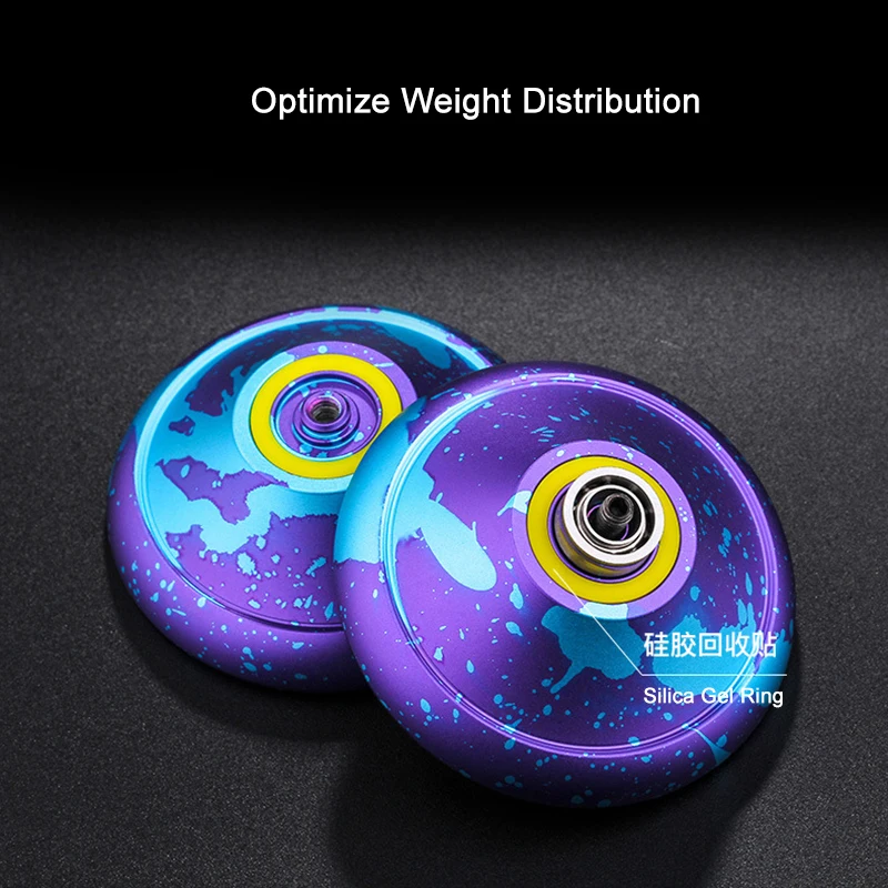 Magic yoyo K8 Butterfly металлический из алюминиевого сплава Yoyo Профессиональный с 8