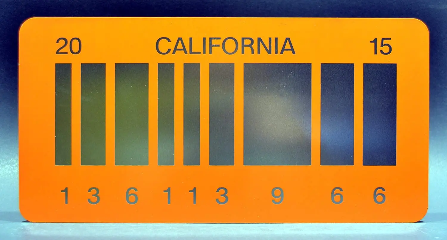 

Celebrity Machines Back To The Future | Outatime + 2015 | Metal License Plates